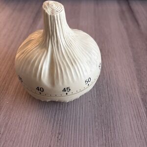 Vintage Kitchen Timer Garlic Shape Novelty Analog For Smart Kitchen